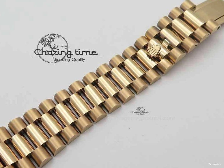 RG On 228239 Day-Date Edition Brown RG 40mm President A3255 Noob Bracelet Best 1:1 Dial 0407